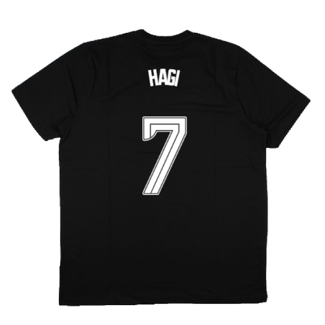 2023-2024 Rangers Players Travel Logo Tee (Black) (Hagi 7)
