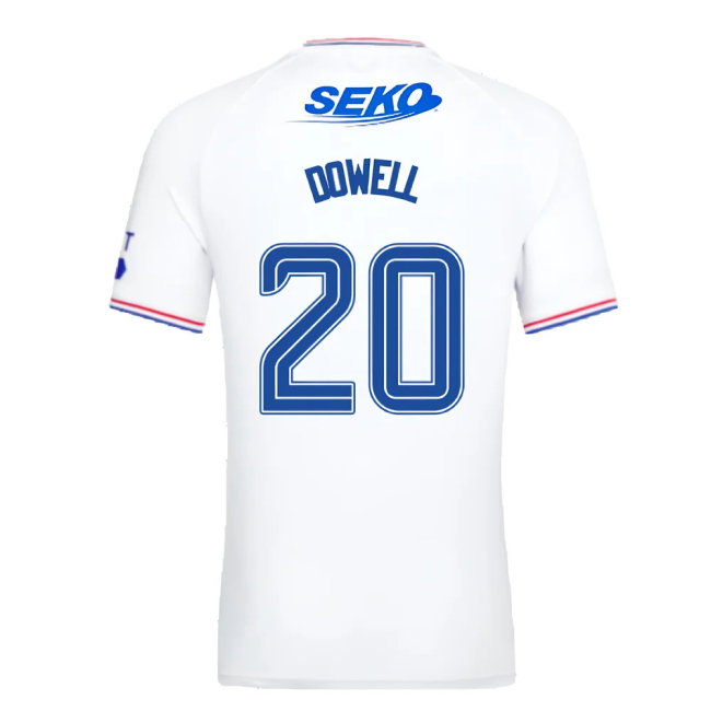 2023-2024 Rangers Pro Authentic Away Shirt (Dowell 20)