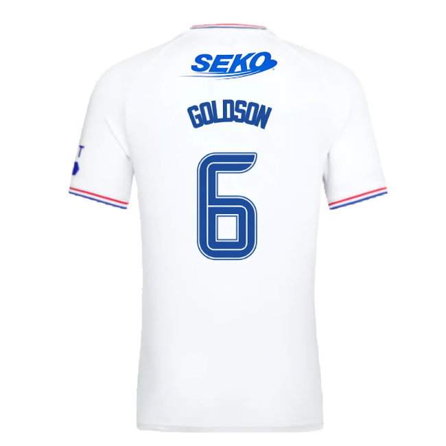 2023-2024 Rangers Pro Authentic Away Shirt (Goldson 6)