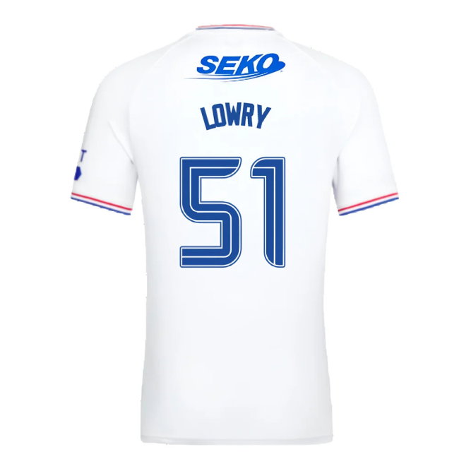 2023-2024 Rangers Pro Authentic Away Shirt (Lowry 51)