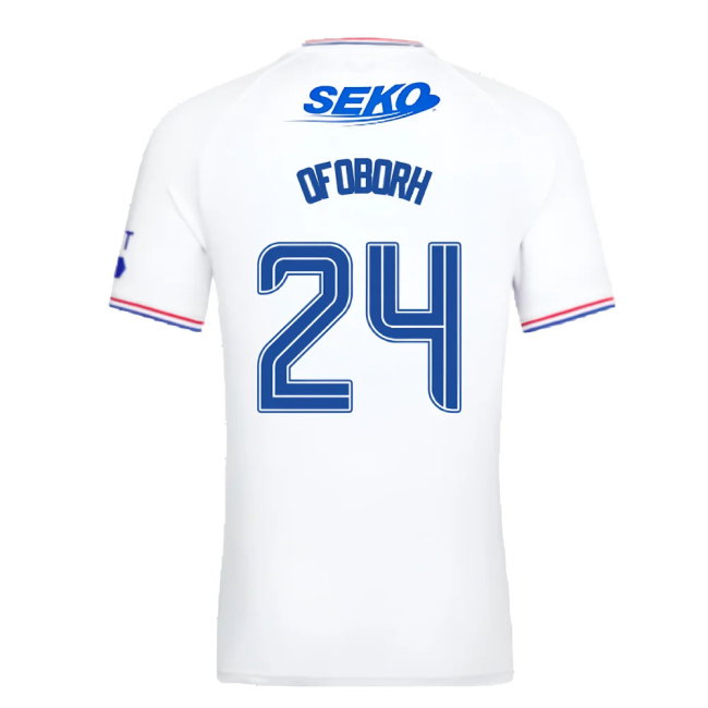 2023-2024 Rangers Pro Authentic Away Shirt (Ofoborh 24)