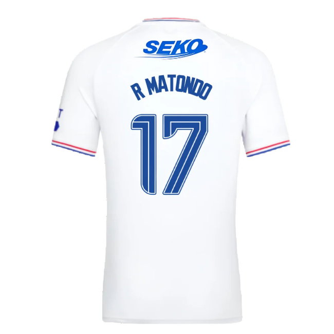 2023-2024 Rangers Pro Authentic Away Shirt (R Matondo 17)