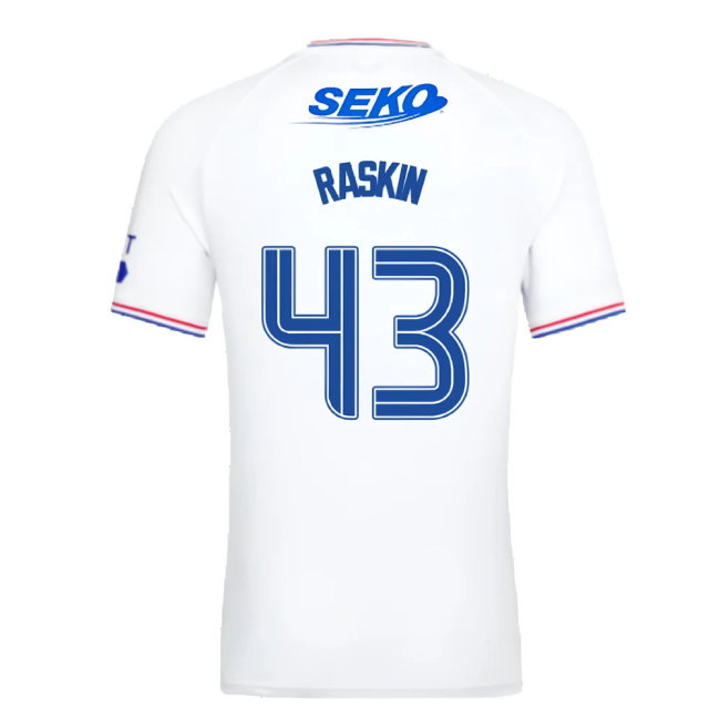 2023-2024 Rangers Pro Authentic Away Shirt (Raskin 43)