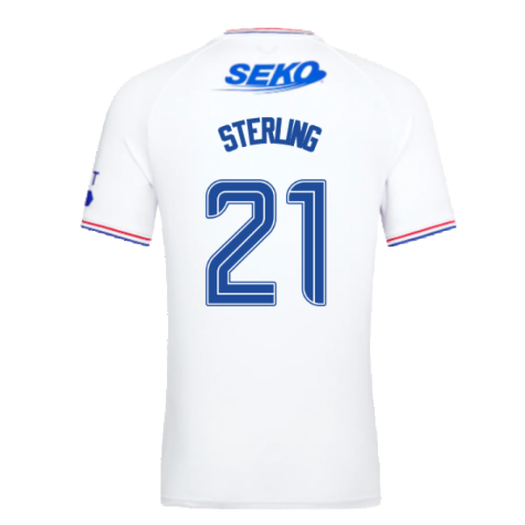 2023-2024 Rangers Pro Authentic Away Shirt (Sterling 21)