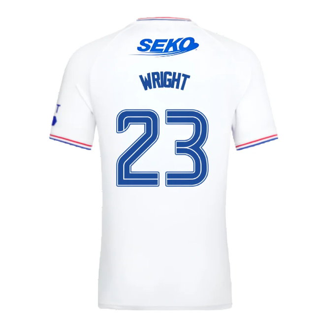 2023-2024 Rangers Pro Authentic Away Shirt (Wright 23)