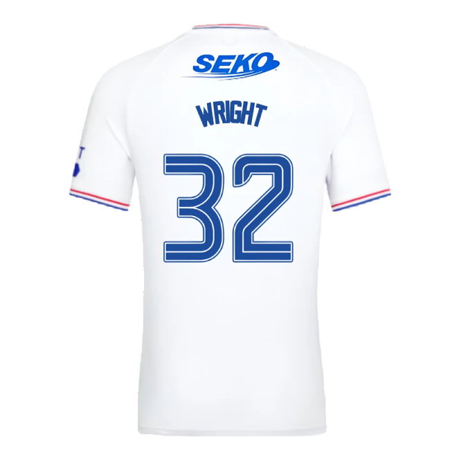 2023-2024 Rangers Pro Authentic Away Shirt (Wright 32)