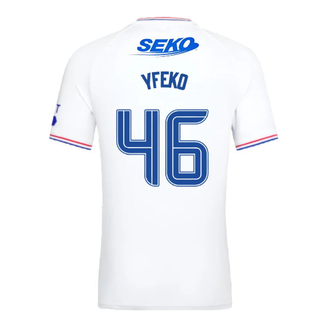 2023-2024 Rangers Pro Authentic Away Shirt (Yfeko 46)