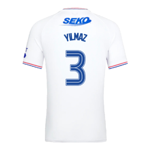 2023-2024 Rangers Pro Authentic Away Shirt (Yilmaz 3)