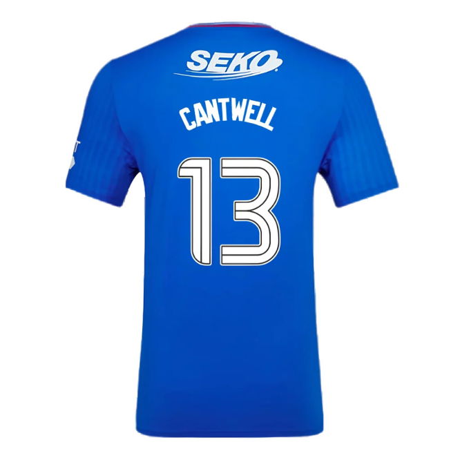 2023-2024 Rangers Pro Authentic Home Shirt (Cantwell 13)