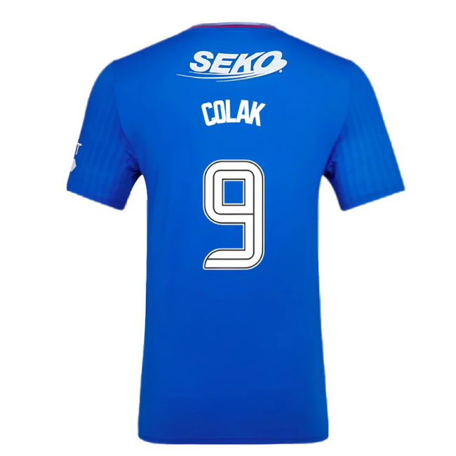 2023-2024 Rangers Pro Authentic Home Shirt (Colak 9)