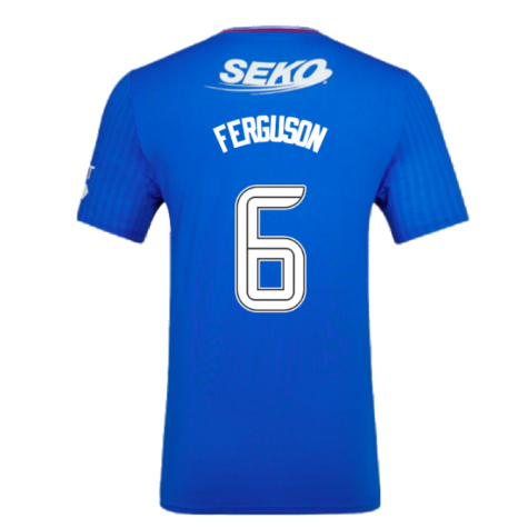 2023-2024 Rangers Pro Authentic Home Shirt (Ferguson 6)