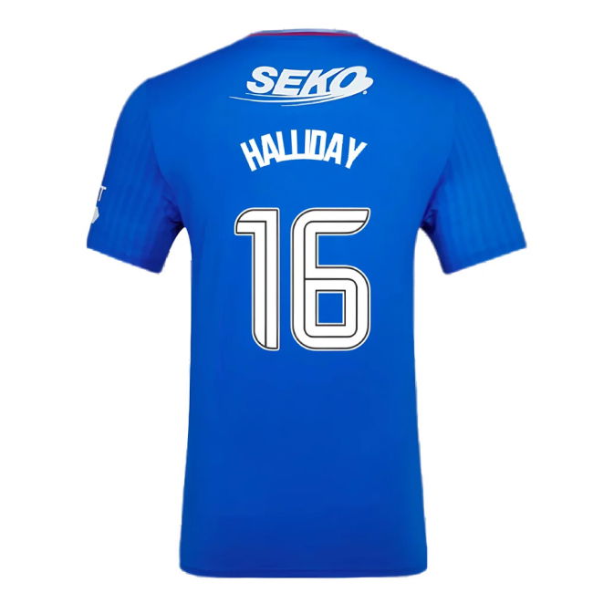2023-2024 Rangers Pro Authentic Home Shirt (Halliday 16)
