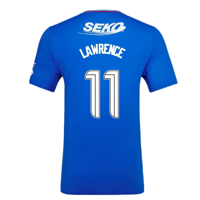 2023-2024 Rangers Pro Authentic Home Shirt (Lawrence 11)