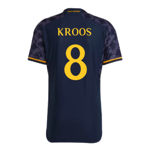 2023-2024 Real Madrid Authentic Away Shirt (Kroos 8)