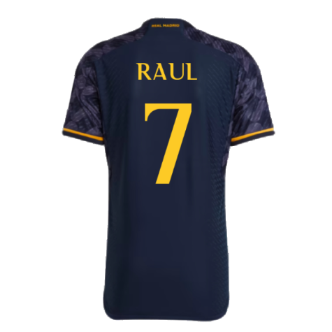 2023-2024 Real Madrid Authentic Away Shirt (Raul 7)