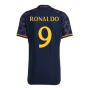 2023-2024 Real Madrid Authentic Away Shirt (Ronaldo 9)