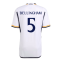 2023-2024 Real Madrid Authentic Home Shirt (Bellingham 5)