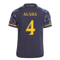 2023-2024 Real Madrid Away Mini Kit (Alaba 4)