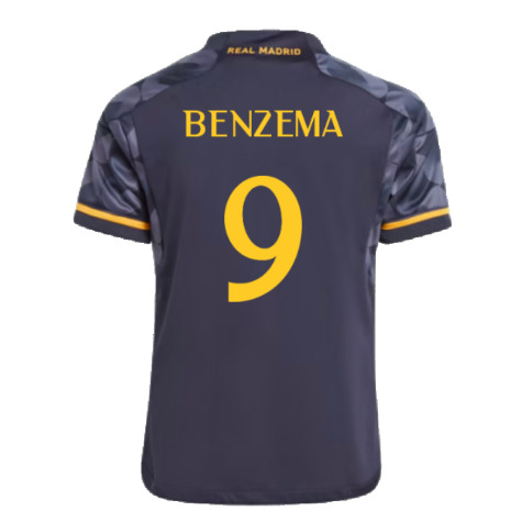 2023-2024 Real Madrid Away Mini Kit (Benzema 9)