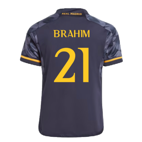 2023-2024 Real Madrid Away Mini Kit (Brahim 21)