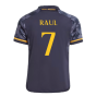 2023-2024 Real Madrid Away Mini Kit (Raul 7)
