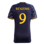 2023-2024 Real Madrid Away Shirt (Benzema 9)