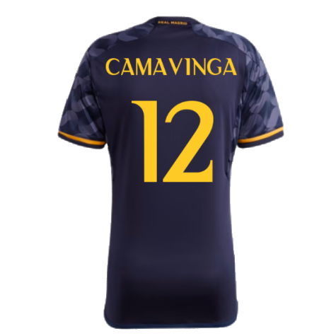 2023-2024 Real Madrid Away Shirt (Camavinga 12)