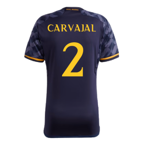 2023-2024 Real Madrid Away Shirt (Carvajal 2)