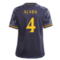 2023-2024 Real Madrid Away Shirt (Kids) (Alaba 4)