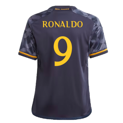 2023-2024 Real Madrid Away Shirt (Kids) (Ronaldo 9)