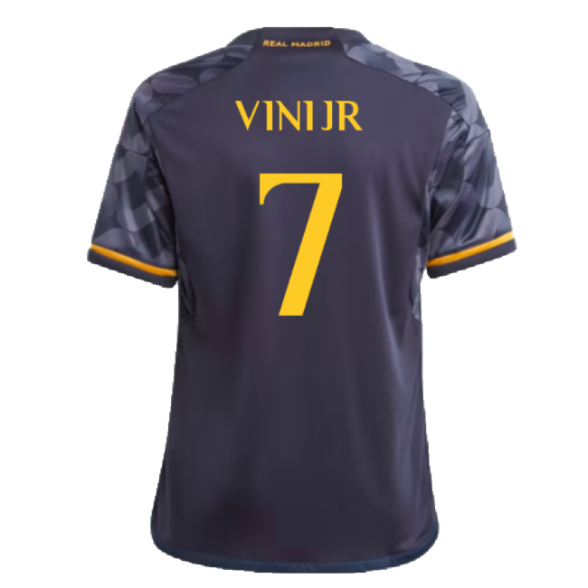 2023-2024 Real Madrid Away Shirt (Kids) (Vini Jr. 7)