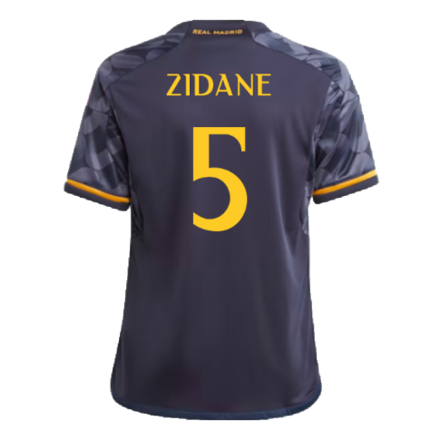 2023-2024 Real Madrid Away Shirt (Kids) (Zidane 5)
