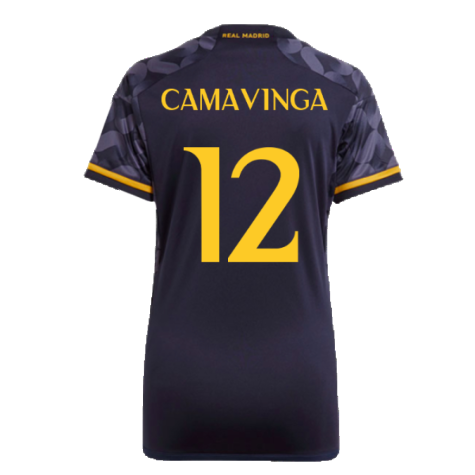 2023-2024 Real Madrid Away Shirt (Ladies) (Camavinga 12)