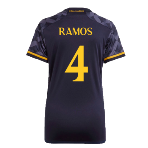 2023-2024 Real Madrid Away Shirt (Ladies) (Sergio Ramos 4)