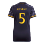 2023-2024 Real Madrid Away Shirt (Ladies) (Zidane 5)