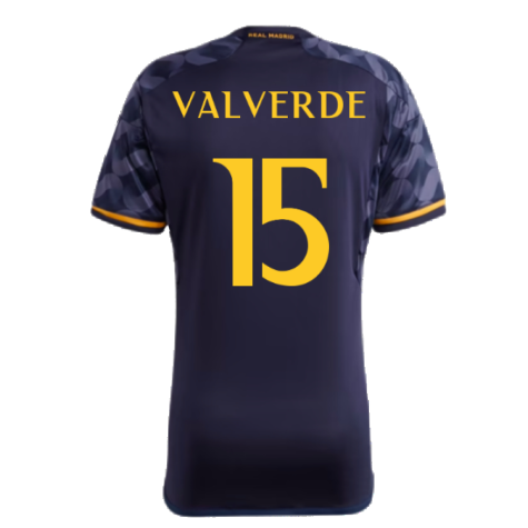 2023-2024 Real Madrid Away Shirt (Valverde 15)
