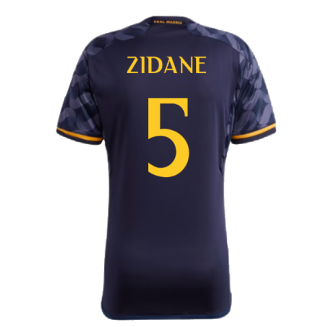 2023-2024 Real Madrid Away Shirt (Zidane 5)