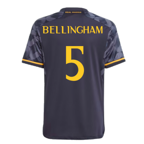 2023-2024 Real Madrid Away Youth Kit (Bellingham 5)