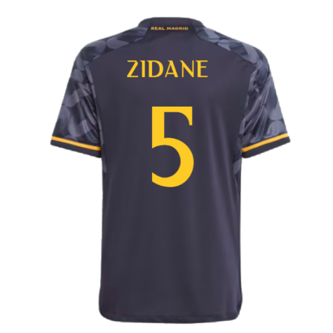 2023-2024 Real Madrid Away Youth Kit (Zidane 5)