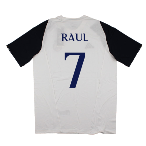 2023-2024 Real Madrid Core Tee (White) (Raul 7)