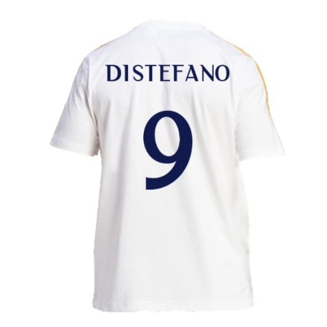 2023-2024 Real Madrid DNA Tee (White) (Di Stefano 9)