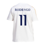 2023-2024 Real Madrid DNA Tee (White) (Rodrygo 11)