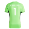 2023-2024 Real Madrid Home Goalkeeper Shirt (Solar Green) (CASILLAS 1)