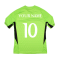 2023-2024 Real Madrid Home Goalkeeper Shirt (Solar Green) - Kids (Your Name)