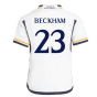 2023-2024 Real Madrid Home Mini Kit (Beckham 23)