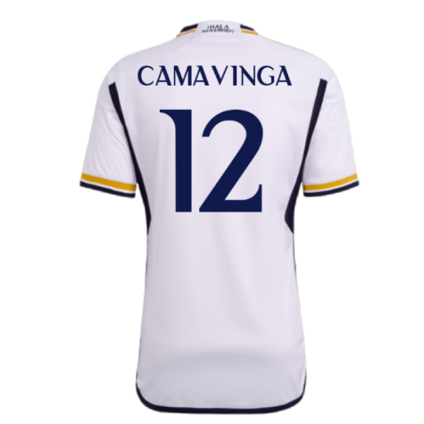 2023-2024 Real Madrid Home Shirt (Camavinga 12)