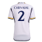 2023-2024 Real Madrid Home Shirt (Carvajal 2)