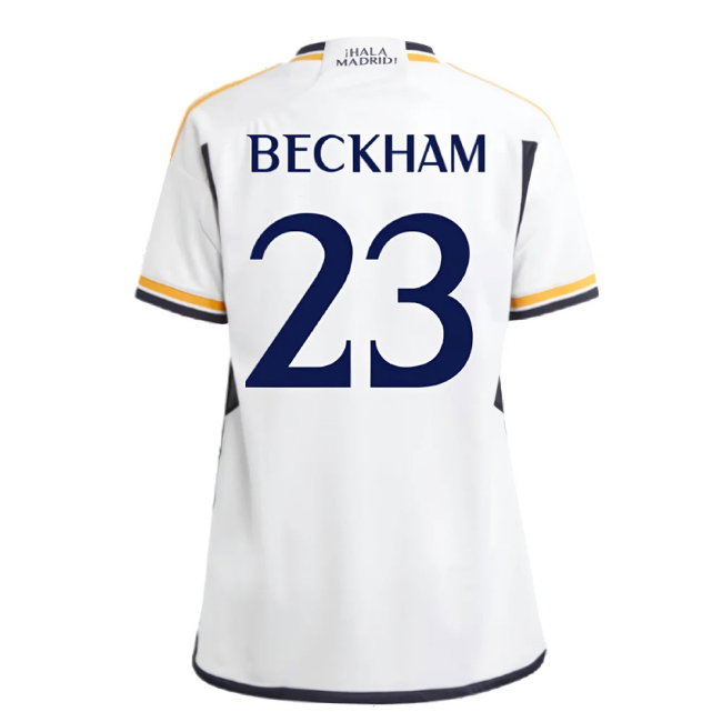 2023-2024 Real Madrid Home Shirt (Kids) (Beckham 23)