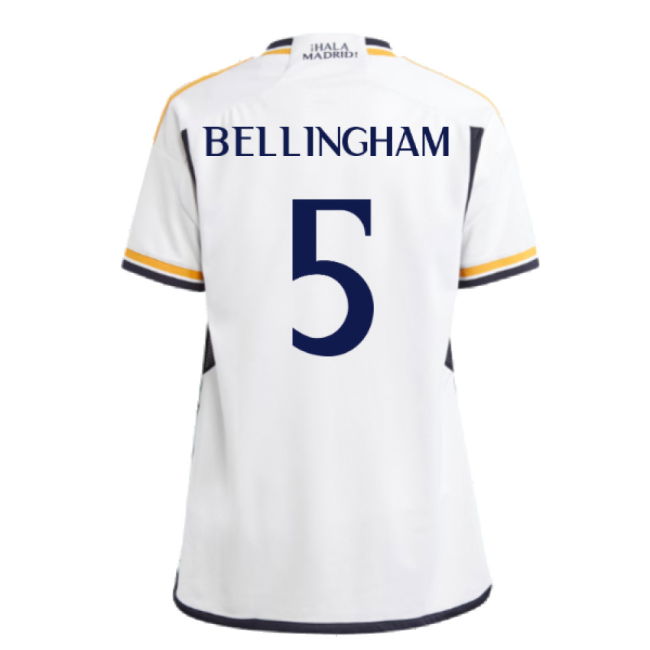 2023-2024 Real Madrid Home Shirt (Kids) (Bellingham 5)