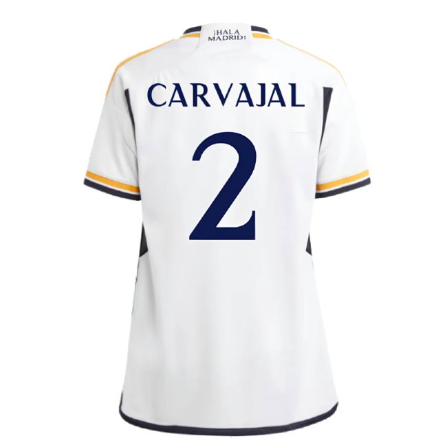 2023-2024 Real Madrid Home Shirt (Kids) (Carvajal 2)